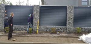 Обустройство въезда на участок.